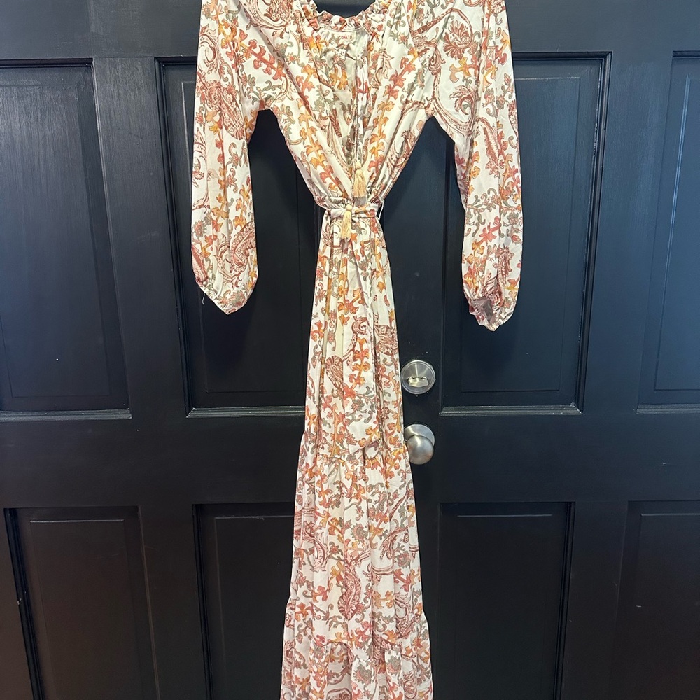 Elegant Floral Maxi Dress